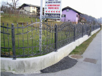 Ograje Dečman s.p. - Umetno kovaštvo in kovane ograje - Ograje - Primer sličice 101
